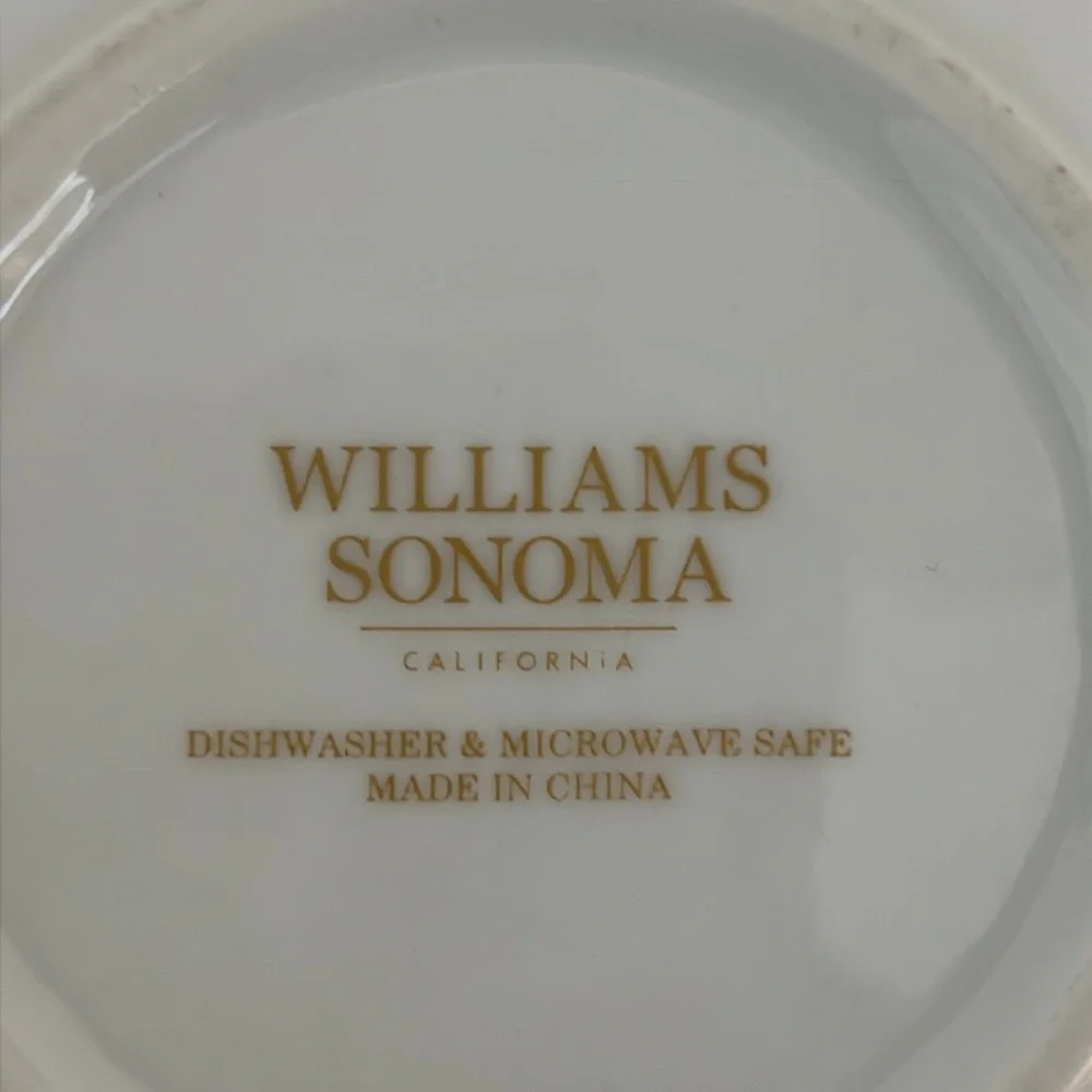 🥢Williams Sonoma🥢Fleur Dip Bowls(Set of 4)